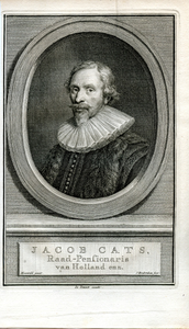 32 Jacob Cats, Raad-Pensionaris van Holland enz. (1577-1660), ca. 1750