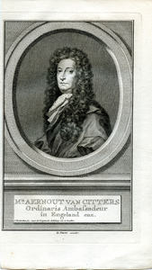 33 Mr. Aernout van Citters Ordinaris Ambassadeur in Engeland enz. (1633-1696), ca. 1750