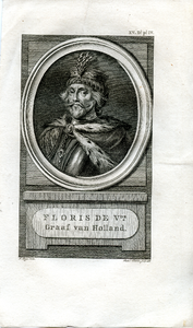 58 Floris de Vde Graaf van Holland. (1254-1296), 1786