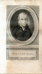 73 Mr. M.C. van Hall. (Maurits Cornelis 1768-1858), ca. 1790