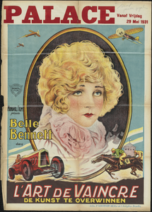 9925 Aankondiging van de filmvoorstelling 'L'Art de Vaincre', vanaf vrijdag 29 mei 1931 in Zaal Palace, 1931