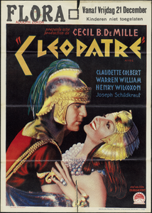 11880 Aankondiging van de filmvoorstelling 'Cleopatre', vanaf vrijdag 21 december in Zaal Flora, [1934]