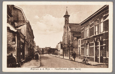 0148 Alphen a.d. Rijn - Hooftstraat (Ger. Kerk), 1930-1940