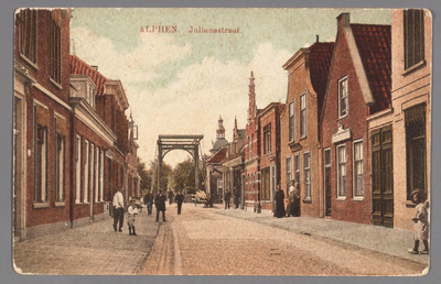 0235 Alphen. Julianastraat., 1900-1910