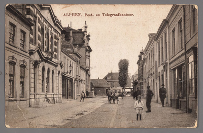 0255 Alphen. Post- en Telegraafkantoor., 1905-1915