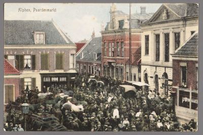 0262 Alphen, Paardenmarkt, 1900-1910