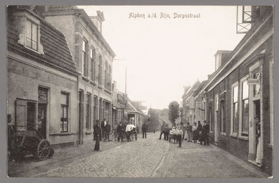 0278 Alphen a./d. Rijn, Dorpsstraat, 1905-1915
