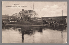 0383 Alphen Scheepswerf van den heer A. Pannevis, 1910-1920