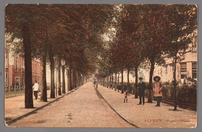 0496 Alphen. Stationsstraat, 1905-1915