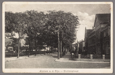 0499 Alphen a.d. Rijn - Stationstraat, 1920-1930