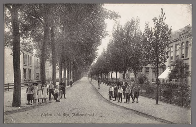 0506 Alphen a./d. Rijn, Stationsstraat, 1900-1910