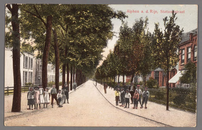 0508 Alphen a. d. Rijn, Stationsstraat, 1900-1910