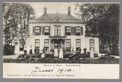 0579 Alfen a. d. Rijn. - Martha-Stichting, 1895-1905