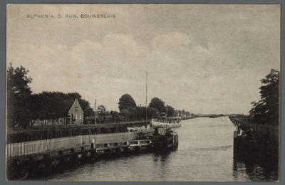 0685 Alphen a. d. Rijn, Gouwesluis, 1910-1920