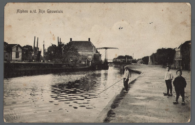 0696 Alphen a./d. Rijn Gouwsluis, 1905-1915
