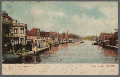 0725 Rijngezicht. Alfen., 1895-1905