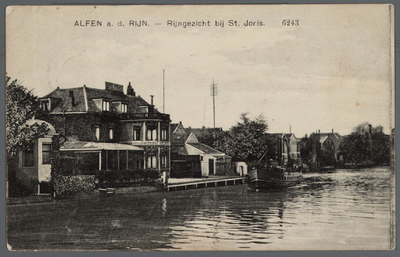 0728 Alfen a. d. Rijn. - Rijngezicht bij St. Joris., 1910-1920