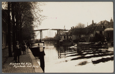 0741 Alphen a/d Rijn. Rijnkade met brug., 1930-1940