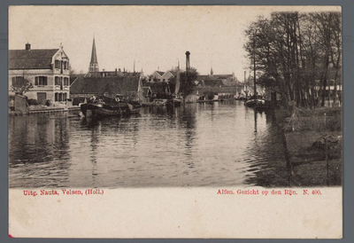 0974 Alfen. Gezicht op den Rijn., 1900-1910