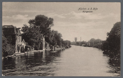 1023 Rijngezicht ; Alphen a.d. Rijn, 1910-1920