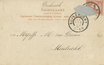 SRM006001579 Boskoop Postkantoor, 1905