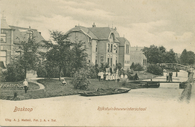 SRM006001880 Boskoop, Rijkstuinbouwwinterschool, rond 1903
