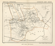 247OIK Gemeente-Atlas van Overijssel: Ambt Ommen. Naar officieele bronnen bewerkt. , 1867-01-01