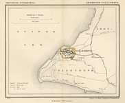 256OIK Gemeente-Atlas van Overijssel: Vollenhove. Naar officieele bronnen bewerkt. , 1867-01-01