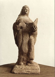 146186 Pater Laurentius Petrus Josephus Claassen ocd (kloosternaam: Godefridus); beeld van Theresia van Avila