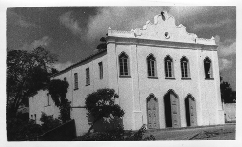 146216 De herbouwde kerk van Lençois, Bahia (Brazilië)
