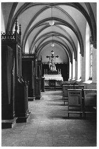 265218 De kapel met biechtstoelen in het klooster te St. Agatha