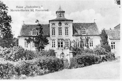 276110 Huize Oudenburg te Merum-Herten, het huis waar de passionisten zich in 1853 vestigden