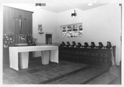 102103 Interieur van de kapel van het klooster aan de Veestraat te Sittard