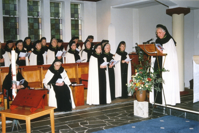 102156 Viering in Hilversum bij het 70-jarig bestaan van de congregatie