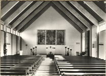 156116 Interieur buitenkapel van het Clarissen-Kapucinessen klooster te Sigolsheim