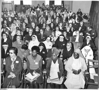 258338 Zuster M. Theresita was aanwezig op het congres van de Intenationale Unie van Algemeen Oversten te Rome