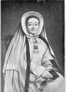 278127 Moeder overste Henriette de Chevalier stichteres van de congregatie der Heilige Harten van Jezus en Maria in Frankrijk