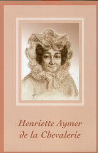 278128 Bidprentje van Henriette de Chevalier, stichteres van de congregatie der Heilige Harten van Jezus en Maria in ...