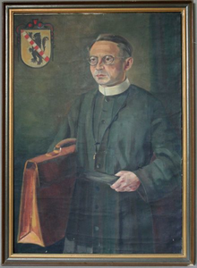 VW-P027-031 Portret van onbekende missionaris van het H. Hart