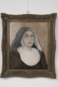 VW-Z050-001 Portret van zuster Maria Magdalena van den Ende (1922-2015)