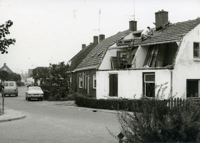  Sloop woningen aan de Kromme Rijnzijde van de Langstraat