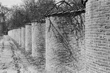  Slangenmuur Sparrendaal aan de Bosstraatkant