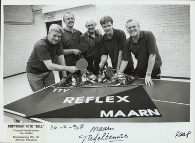  TTV Reflex, team met 2e van links Gert Dijkhorst.