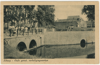 Nr.: 113 - Elburg - Oude gerestaureerde verdedigingswerken Goorpoortbrug
