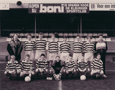 2979 - B-junioren ESC kampioen in de hoofdklasse afd. Zwolle