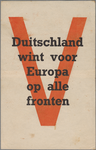 snv008000009 89, Affiche ” Duitschland wint voor Europa op alle fronten ”, z.j.