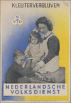 snv008000034 113, Affiche van de Nederlandsche Volksdienst betreffende kleuterverblijven, z.j.