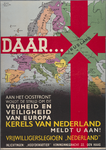 snv008000109 105, Affiche van het Vrijwilligers Legioen Nederland betreffende een oproep om zich aan te melden in ...