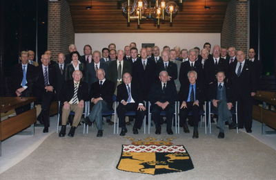 4997 - foto gemaakt tijdens de Nieuwjaarsrsceptie van de gemeenteraad met oud-raadsleden ter gelegenheid van het ...