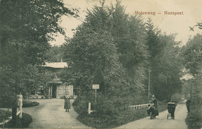 6727 - het huis links is villa Bunterhoek, dr. Schut was gemeentearts t/m 01 mei 1917, op